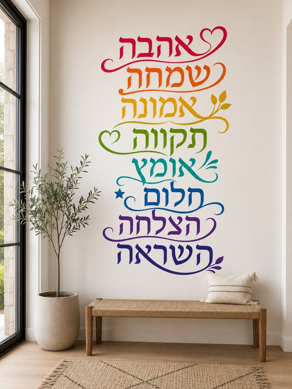 טיפוגרפיה אלגנטית בעברית