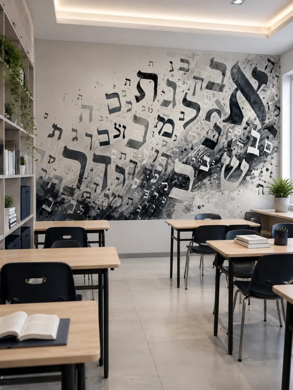 אותיות עבריות מופשטות
