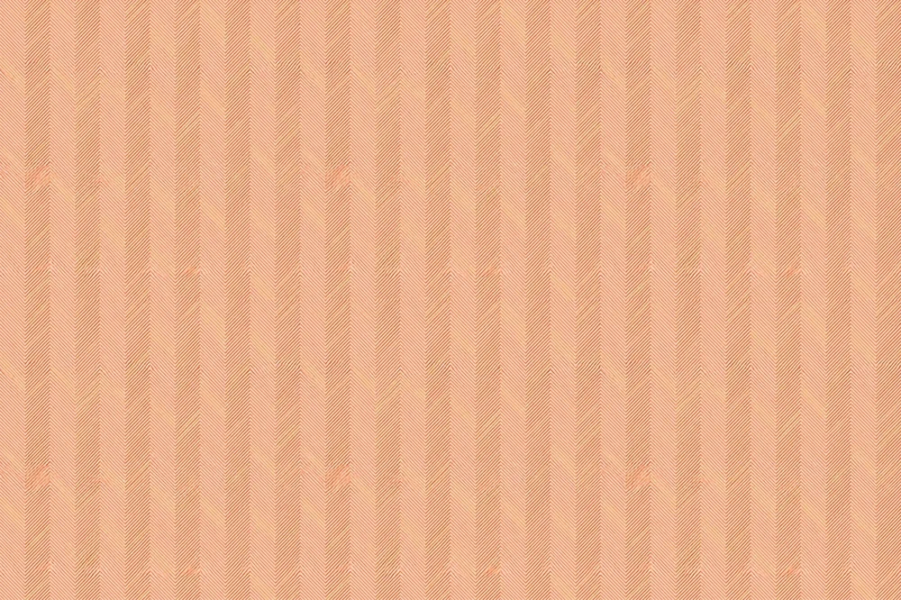 טפט בדגם שברון עם קווים דקים בגווני אפרסק וחום בהיר