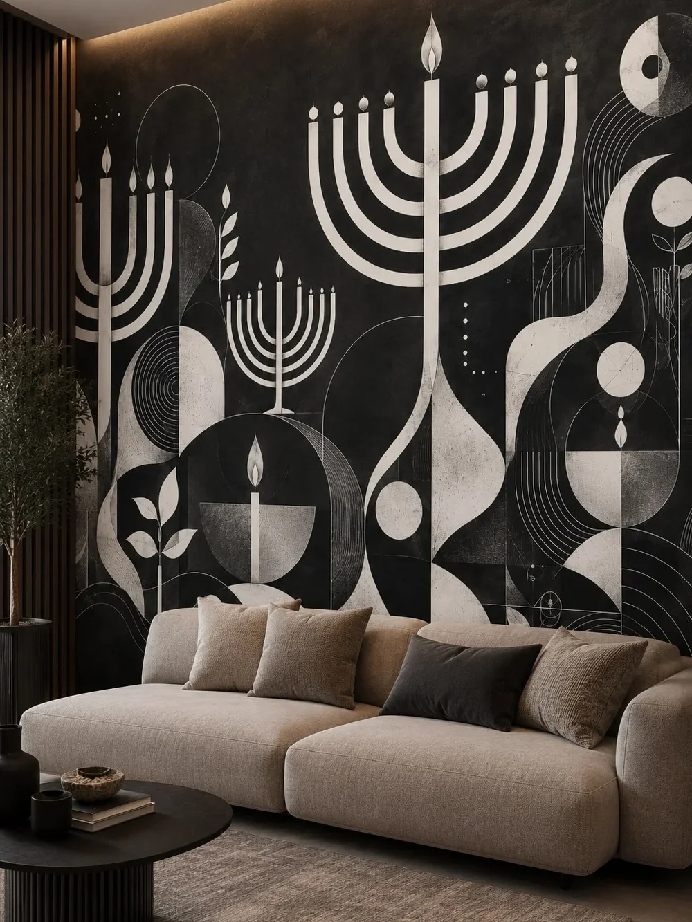 חנוכיות מופשטות בגיאומטריה