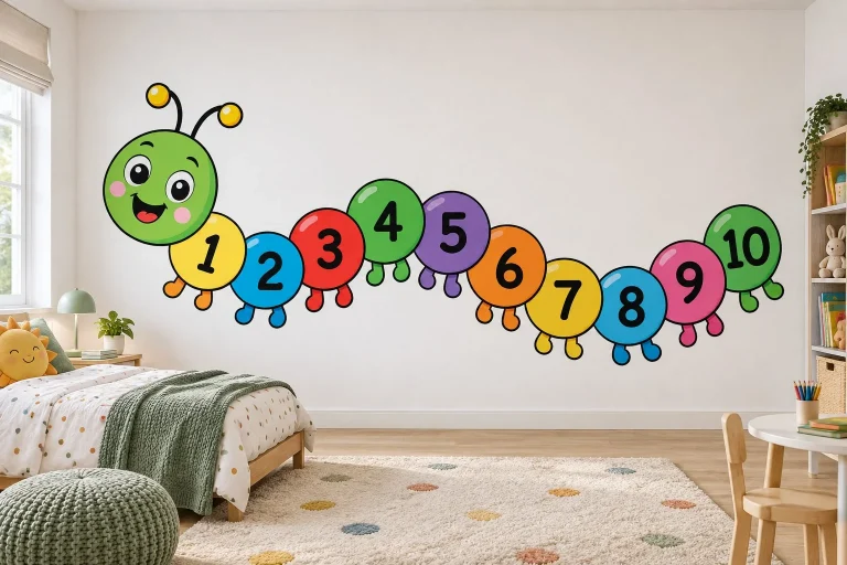 מדבקות קיר לילדים